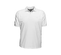 Poloshirt AHORN SPORTSWEAR, Herren, Gr. 4XL, weiß, 80% Baumwolle, 20% Polyester, bestickt, normal, ohne Ausschnitt, Shirts, in klassischem Design (98757011-4XL) weiß