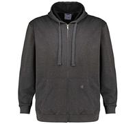 Große Größen - Ahorn Herren Sweatjacke in Übergröße 5XL