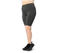 Große Größen Kurze Leggings aus Viskose MS10-450 DunkelMelange 5XL 5XL DunkelMelange