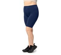 Große Größen Kurze Leggings aus Viskose MS10-450 Marineblau 6XL 6XL Marineblau
