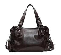 Große Handtaschen für Damen - PU-Leder-Tragetaschen, Damen-Umhängetasche, lässige Kuriertasche, Handtasche, Hobo-Tasche für Schule, Büro, Shopping, Arbeit, Reisen, Business, coffee