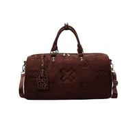 Große Kapazität, Fitness-Tasche, koreanischer Stil, Reisegepäck, PU-Leder, Sport, Übernachtung, Wochenender, Fitness, Reisegepäck, Schultersport, Fitnessstudio, Training, Kaffeebraun, Mass Beauty