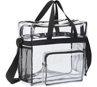 Große Kapazität PVC Transparente Tasche tragbare Wasch Tasche Clear Tote Multi Pocket Handtasche