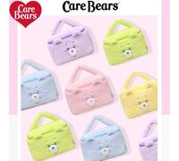 Große Kapazität süße Plüsch Make-up Tasche der Care Bears, Reiseaccessoire, Care Bears Cartoon Stickerei Design Kosmetiktasche mit Griff, Cheer Bär, G