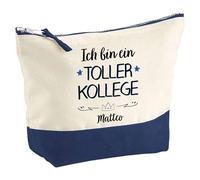 Große Kosmetiktasche Matteo Toller Kollege - Kultur- & Reisetasche, Geschenkidee Vatertag, Geburtstag, Bruder oder Freund, Weihnachten