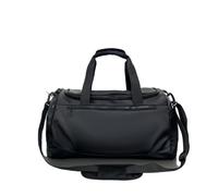 Große Leder-Fitness-Umhängetasche für Herren Große wasserdichte Reisetasche aus Leder for Herren, Hand-Trocken-/Nasstrennung, Sporttasche, lässige Faltbare Tasche(Color 1)