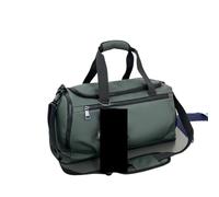 Große Leder-Fitness-Umhängetasche für Herren Große wasserdichte Reisetasche aus Leder for Herren, Hand-Trocken-/Nasstrennung, Sporttasche, lässige Faltbare Tasche(Color Pendant 6)