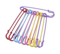 Große Metall-Sicherheitsnadeln, robuste Deckennadeln, lange Bastelarbeiten, Sicherheitsnadeln, Rock, Kiltnadeln, Stoffbefestigungsnadeln, große bunte Sicherheitsnadeln, Wanddekoration, 10 Stück