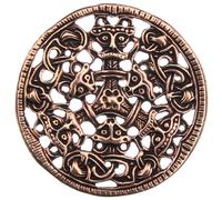 Battle Merchant Große Wikinger Brosche im Borre Stil