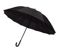 Regenschirm Happy Rain Golf 75/16 Schwarz