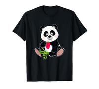 Großer Panda Grafik Riesenpanda Lustig Pandabär T-Shirt