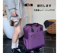 Großer Rollkoffer mit abnehmbaren Rädern und Griff, Handgepäck, Schulrucksack. Die Räder und der Griff sind zum einfachen Verstauen abnehmbar. Unisex