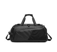 Großer wasserdichter Turnbeutel mit Trocken-Nassfach - 52 x 20 x 20 cm, Sportrucksack für Training, Fitness, Reisen und Arbeit, Laptop-kompatibel, langlebige Trainingstasche für Herren