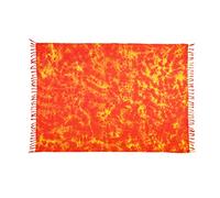 Großes Pareo Sarong Tuch Damen - Wickelrock Strand - Strandtuch dünn und blickdicht als Wickeltuch oder Umkleidehandtu,Wickelkleid damen Handarbeit aus Fair Trade Herstellung + Gratis Schnalle