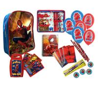 Großes Spiderman Schulstarter-Set (35-teilig)