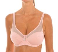 Großzügiger Bügel-BH 00ASF für Damen mit Mikro-Tüll-Detail bietet Halt und Eleganz in einem femininen Design EU 75C / UK 34C