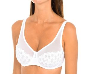Großzügiger Bügel-BH mit Broderie 00ASD für Damen EU 85B /UK 38B