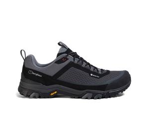 Ground Attack Active Gore-Tex Shoe, Herren Wanderschuhe - Berghaus JS3-STRLIMO/DKSHAD/MMENT/SYRAH UK 10 // DE 44,5