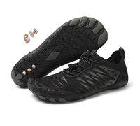 Grounded Footwear for Women Men, Grounding Shoes with Copper Neuropathy Soft Comfortable Hike Barefoot Shoes (A34Black, Erwachsene, Damen, 43, Numerisch, EU Schuhgrößensystem, M)