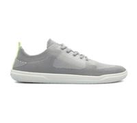 Groundies - Active Knit - Barfußschuhe, Gr. 45, stone /grün (Stone/Lime)