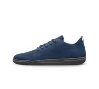 GROUNDIES Active Knit Herren-Sneaker, leichte Sportschuhe mit breiter Zehenpartie, Mikrofaser-Futter und rutschfester Sohle, blau, 45.5 EU Ancho