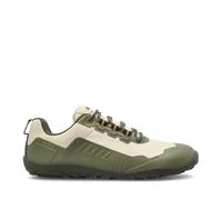 GROUNDIES All Terrain Low 2.0 wasserdichte Wanderschuhe für Herren - Leichte Barfußschuhe mit Komfort-Einlegesohlen, flexible TrueSense Traktions-Laufsohlen, Khaki/Orange, 46.5 EU