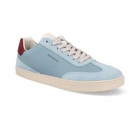 Groundies Sneaker Panama (Zero Drop, breite Zehenbox) hellblau/bordeauxrot Damen, Größe Euro (US) 37 (6)