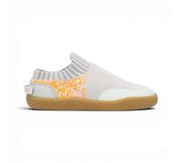 Groundies Barfussschuhe Sneaker Nara (Strickmaterial, Zero Drop, anatomisch Zehenbox) grau/orange Kinder, Größe Euro (US) 28