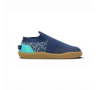 Groundies Barfussschuhe Sneaker Nara (Strickmaterial, Zero Drop, anatomisch Zehenbox) navyblau Kinder, Größe Euro (US) 24