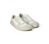 Groundies Barfussschuhe Sneaker Nova GO1+ (Zero Drop, Veloursleder) weiss/grau Damen, Größe Euro (US) 41 (10)