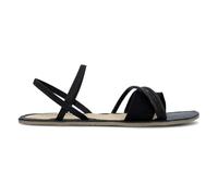 GROUNDIES Corfu Women - Damen Barfußschuh/Sandale (black, EU Schuhgrößensystem, Erwachsene, Numerisch, M, 38)