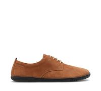 GROUNDIES Klassische Herrenschuhe/Barfußschuhe in Cognac *Palermo Barefoot GO1 + (Cognac, EU Schuhgrößensystem, Erwachsene, Numerisch, Breit, 43)