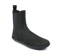 Groundies Leder-Barfußschuhe "Camden" in Anthrazit - Größe 36 | Stiefeletten