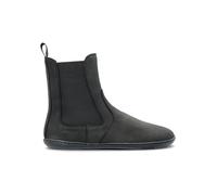 Groundies Leder-Barfußschuhe "Camden" in Anthrazit - Größe 37 | Stiefeletten