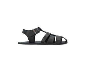 Groundies Leder-Barfußschuhe "Catania" in Schwarz - Größe 40 | Damen Sandalen
