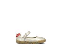 Groundies Leder-Barfußschuhe "Stella" in Gold - Größe 25 | Baby Schnuerschuh