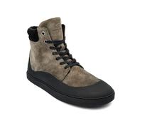 Groundies Leder-Barfußschuhe "Torino" in Taupe - Größe 41 | Damen Stiefel