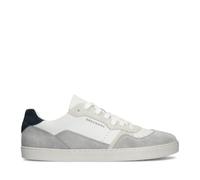 GROUNDIES Nova Barfußschuhe für Damen - Sneaker für Damen mit fußfreundlicher breiter Zehenbox, neutralem Fußbett und rutschfester Zero Drop Außensohle, Stein/Blaugrün, 39.5 EU