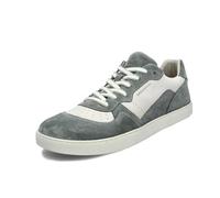 GROUNDIES Nova Barfußschuhe für Damen - Sneaker für Damen mit fußfreundlicher breiter Zehenbox, neutralem Fußbett und rutschfester Zero Drop Außensohle, Salbeigrün / Weiß, 41.5 EU