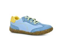 Groundies Panama Kids Sky Blue/Lemon Cream Ganzjahres-Barfußhalbschuhe | Gr. 25