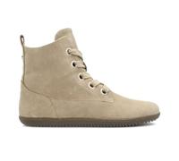 GROUNDIES® Salzburg Women - Damen Barfußschuh/Schnürstiefel/Boots (beige, EU Schuhgrößensystem, Erwachsene, Numerisch, M, 37)