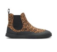 GROUNDIES Sienna Damen Barfußschuh Chelsea Boots, Leo/Black, 37