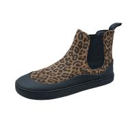Groundies - Women's Sienna - Freizeitstiefel, Gr. 38, schwarz (Leo/Black)
