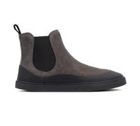 GROUNDIES® Sienna Women - Damen Barfußschuh/Barfuß-Stiefelette/Chelsea Boots (grey/black, EU Schuhgrößensystem, Erwachsene, Numerisch, M, 39)