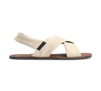 GROUNDIES Verona/Verona Vegan Women - Damen Barfußschuh/Sandale (Vegan Beige, EU Schuhgrößensystem, Erwachsene, Numerisch, M, 39)
