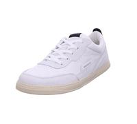 Groundies Barfußschuhe Zürich Leder Herren Weiß/Schwarz Größe 41