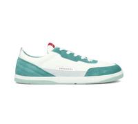 GROUNDIES Zurich Women Damen Barfußschuh/Sneaker, Aqua/Cherry red, 41