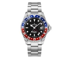 GROVANA Uhr Key West Steel Pepsi Swiss Made Automatik 43mm Herren 1572,2135