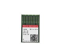 GROZ-BECKERT 10er Packung Nähnadeln 134-35 mit Rundkolben und Rundspitze für Industrienähmaschinen (Nm. 100/16)