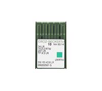 Groz-Beckert 10er Packung Nähnadeln (Ganzes Sortiment) (Auswahl) (34 LR | Rundkolben und Schneidspitze | Nm. 90/14)